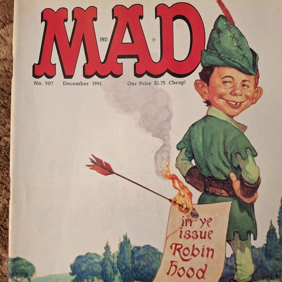 7 Mad Magazines From 1988, 1989, 1990, 1991, 1993 - Picture 10 of 16